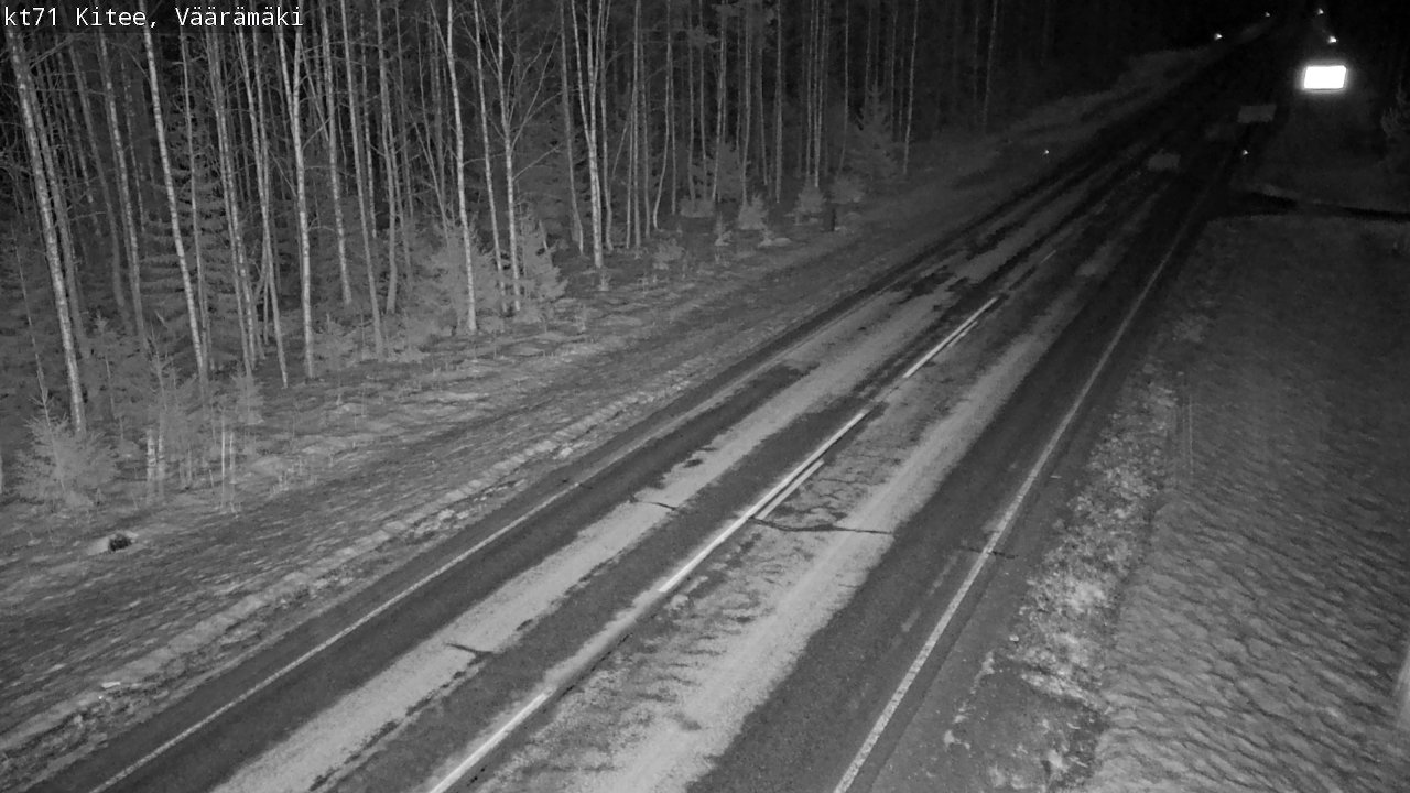 Kelikamerat Kuva Tie 71 Kitee, Väärämäki, Kitee, Pohjois-Karjala