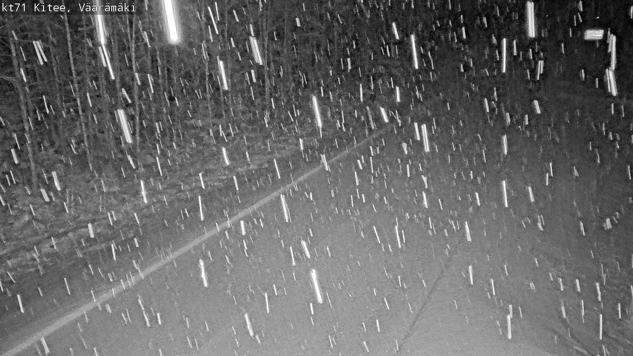 Kelikamerat Kuva Tie 71 Kitee, Väärämäki, Kitee, Pohjois-Karjala