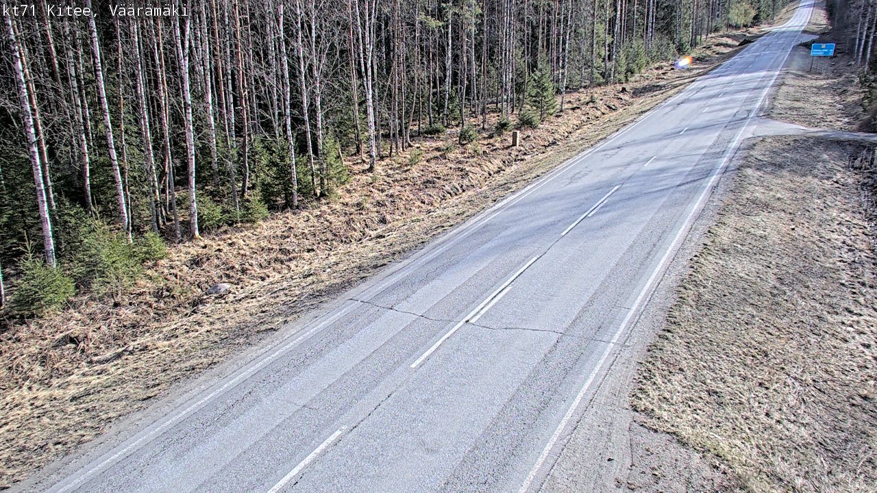 Kelikamerat Kuva Tie 71 Kitee, Väärämäki, Kitee, Pohjois-Karjala