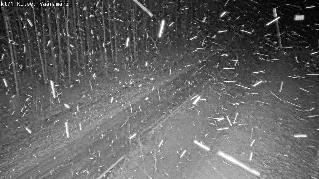 Kelikamerat Kuva Tie 71 Kitee, Väärämäki, Kitee, Pohjois-Karjala