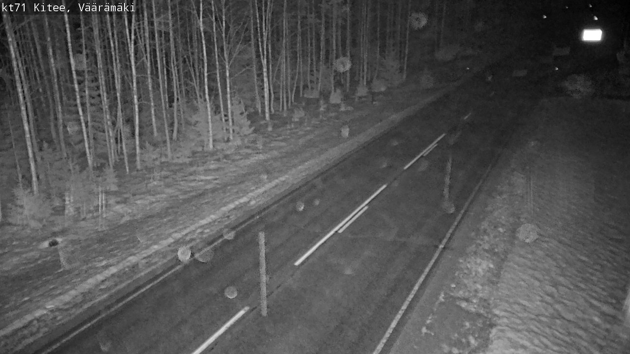 Kelikamerat Kuva Tie 71 Kitee, Väärämäki, Kitee, Pohjois-Karjala