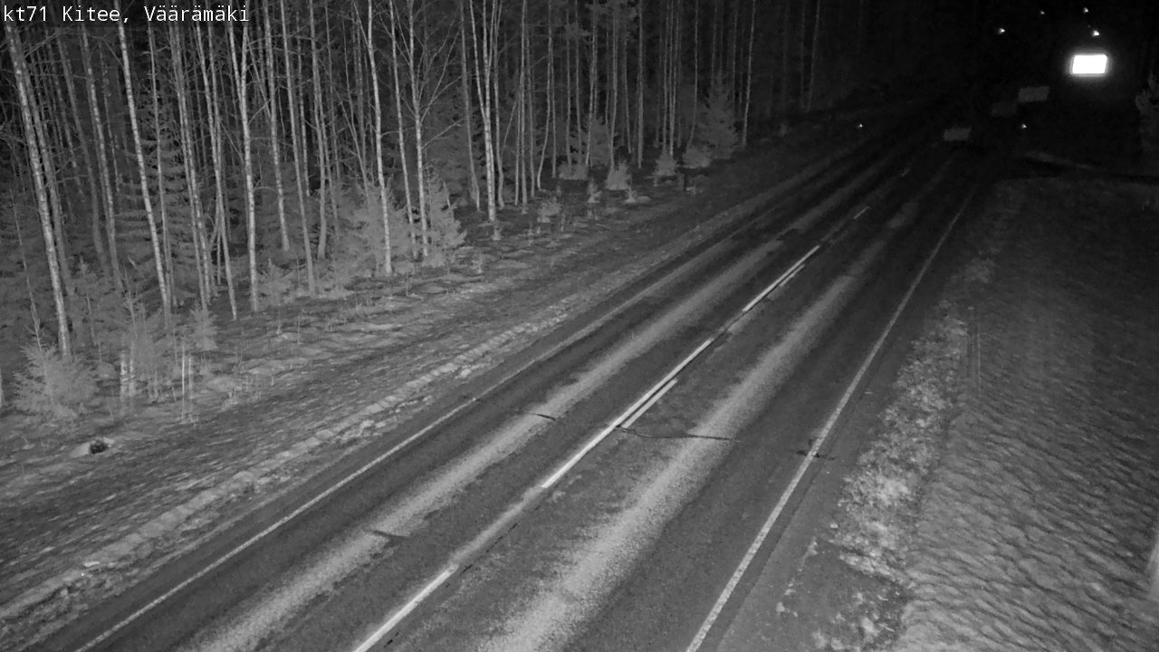 Kelikamerat Kuva Tie 71 Kitee, Väärämäki, Kitee, Pohjois-Karjala