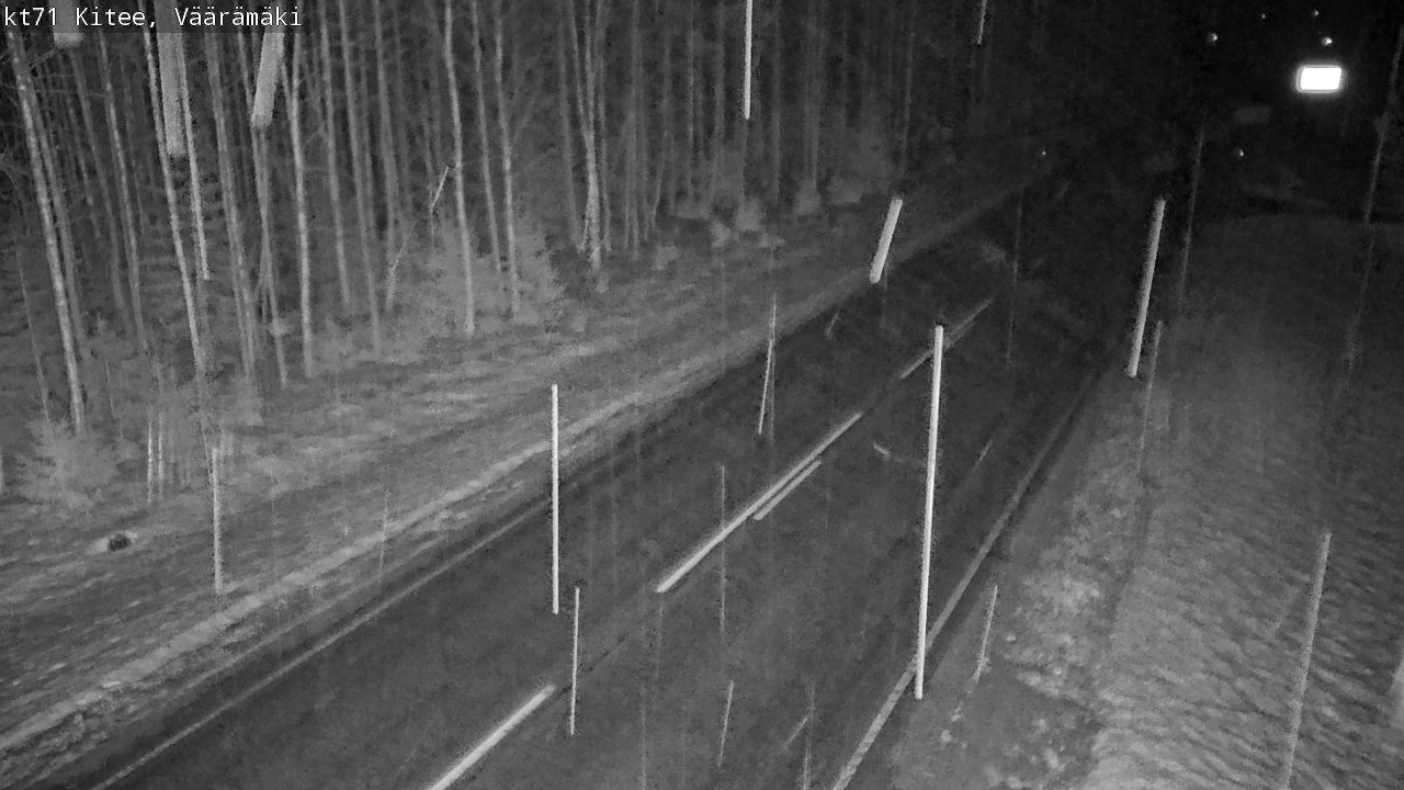 Kelikamerat Kuva Tie 71 Kitee, Väärämäki, Kitee, Pohjois-Karjala