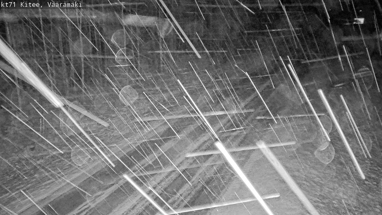 Weather Camera Image Väg 71 Väärämäki, Kitee, Pohjois-Karjala