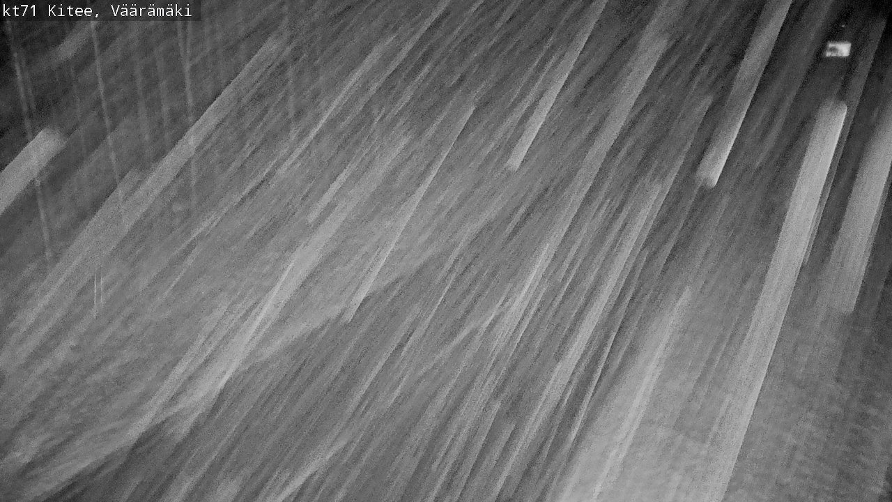 Weather Camera Image Väg 71 Väärämäki, Kitee, Pohjois-Karjala