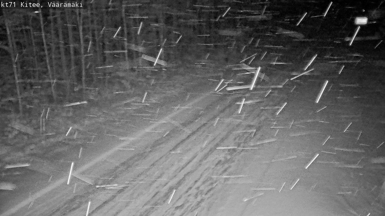 Kelikamerat Kuva Tie 71 Kitee, Väärämäki, Kitee, Pohjois-Karjala