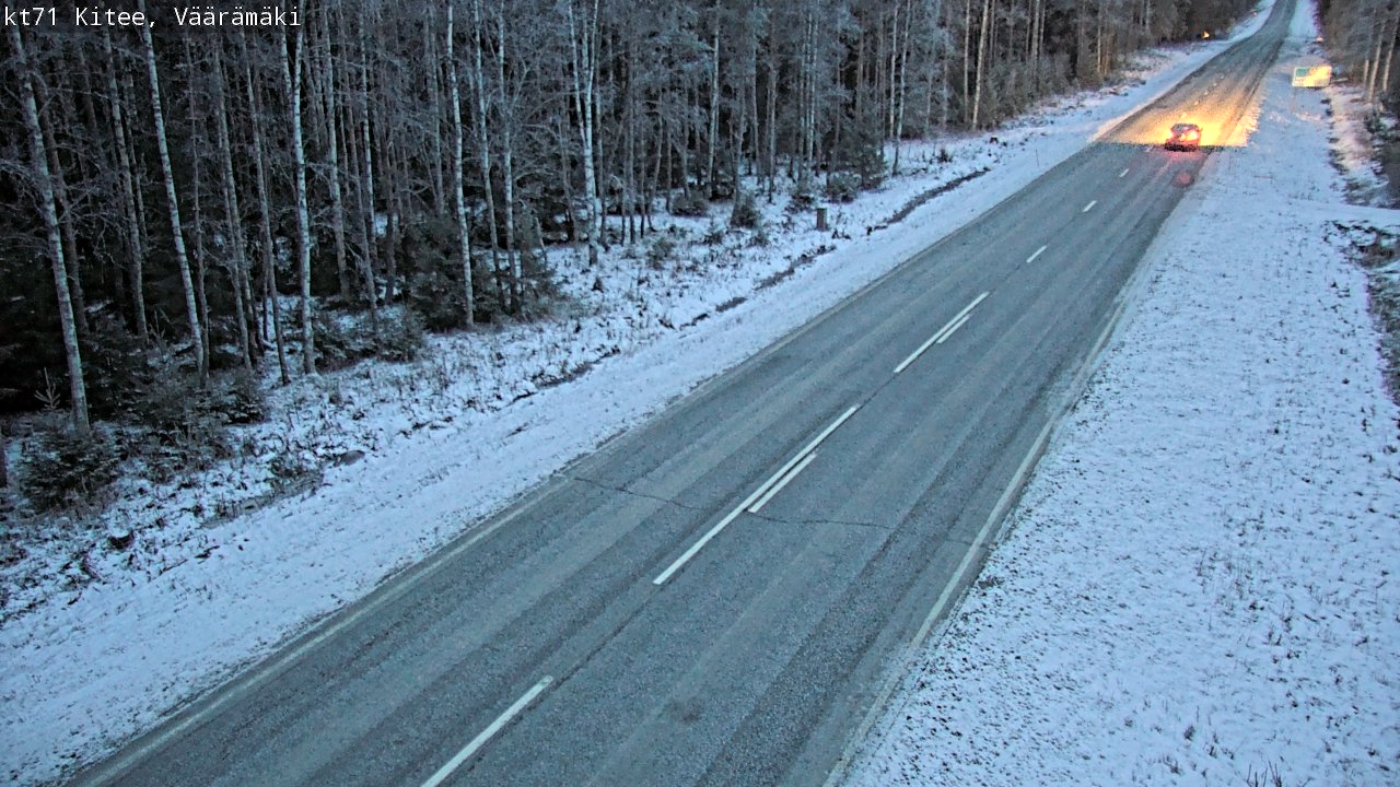 Kelikamerat Kuva Tie 71 Kitee, Väärämäki, Kitee, Pohjois-Karjala