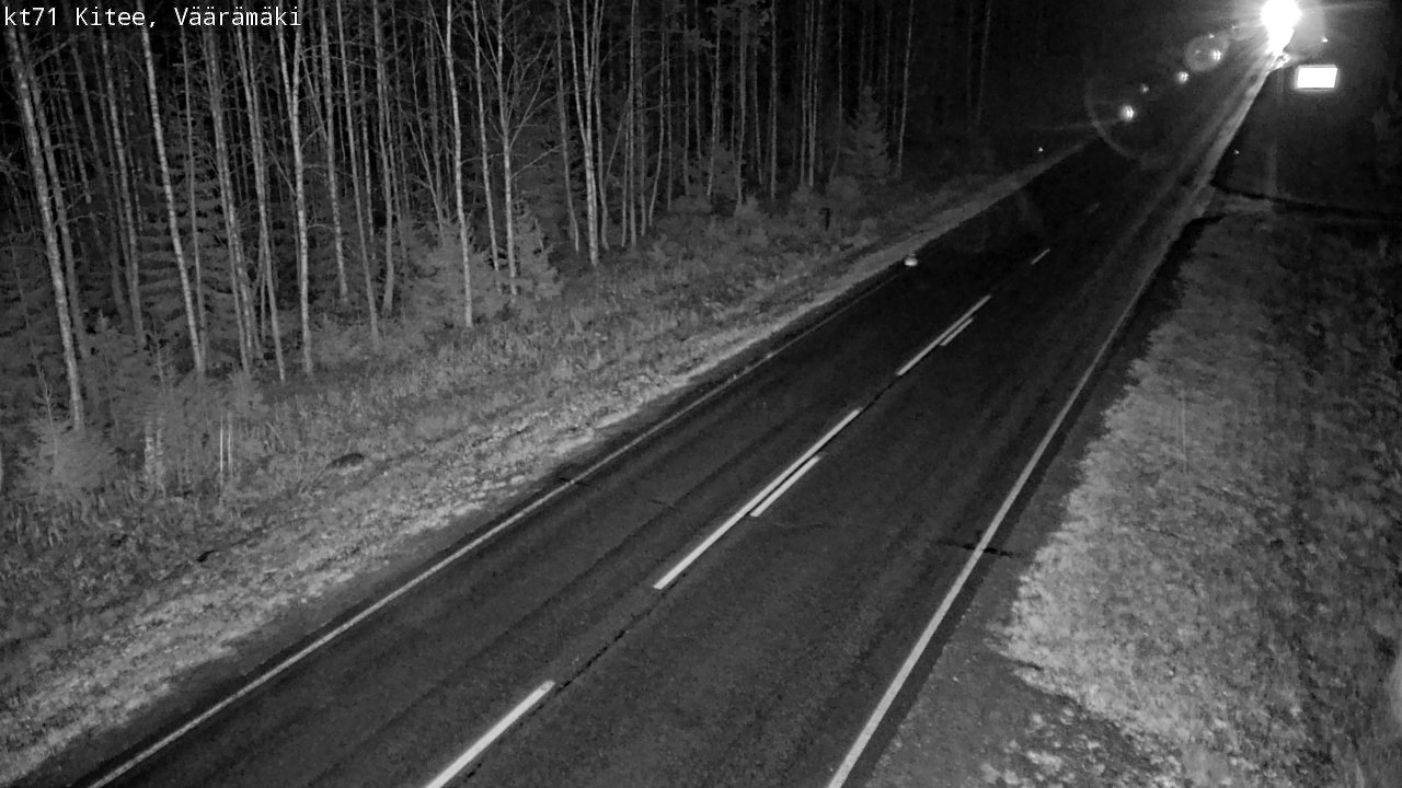 Kelikamerat Kuva Tie 71 Kitee, Väärämäki, Kitee, Pohjois-Karjala