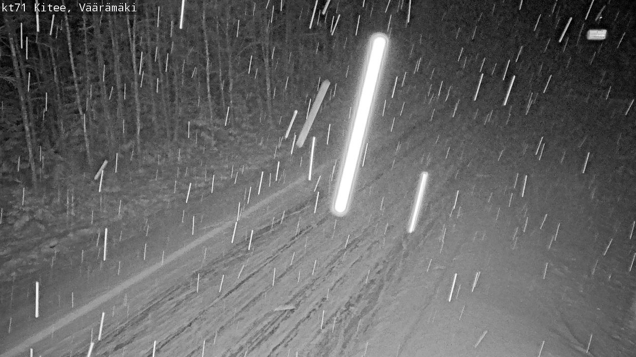 Kelikamerat Kuva Tie 71 Kitee, Väärämäki, Kitee, Pohjois-Karjala