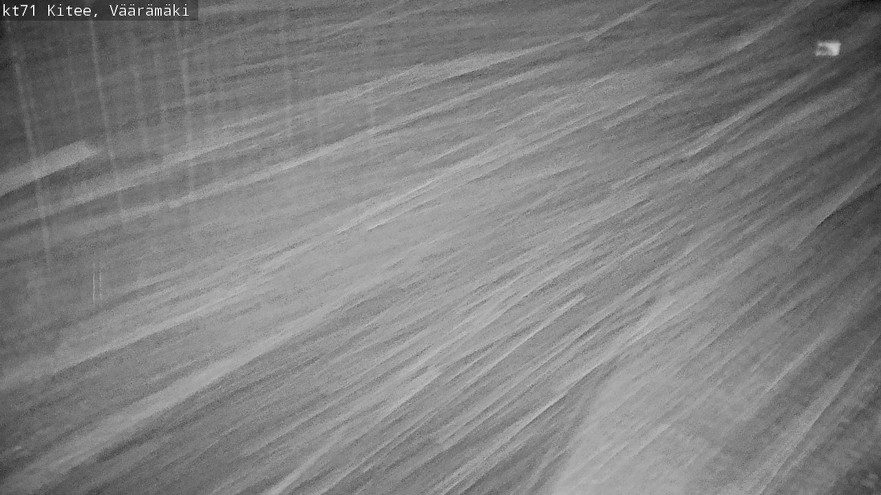 Weather Camera Image Väg 71 Väärämäki, Kitee, Pohjois-Karjala
