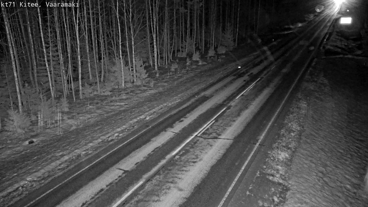 Kelikamerat Kuva Tie 71 Kitee, Väärämäki, Kitee, Pohjois-Karjala