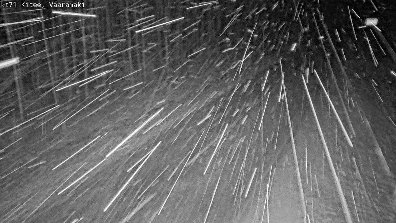 Kelikamerat Kuva Tie 71 Kitee, Väärämäki, Kitee, Pohjois-Karjala
