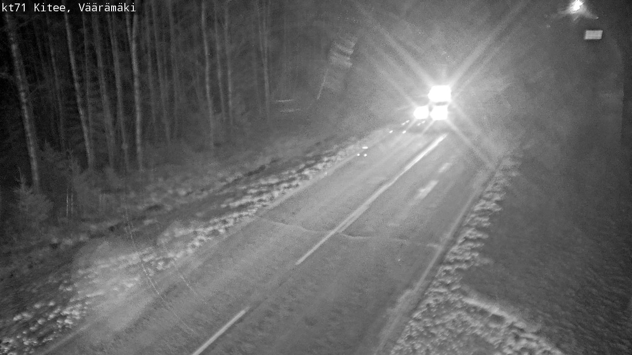 Kelikamerat Kuva Tie 71 Kitee, Väärämäki, Kitee, Pohjois-Karjala