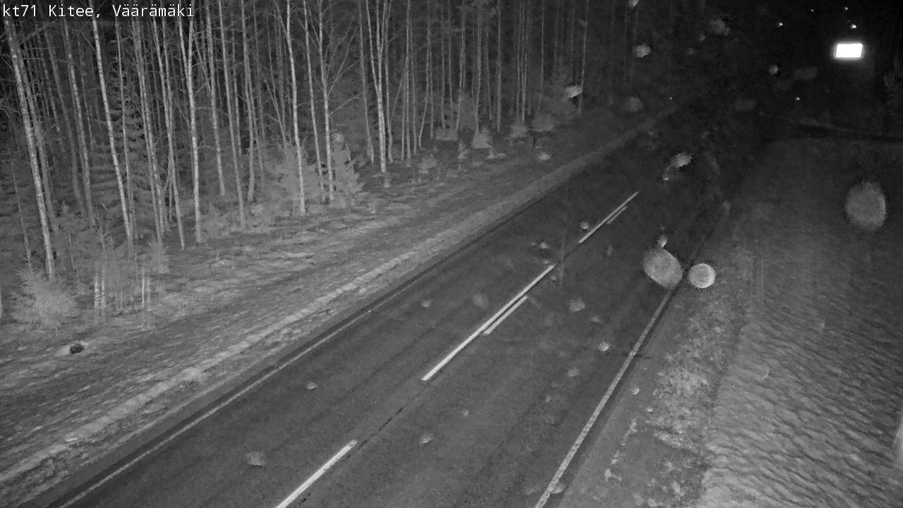 Kelikamerat Kuva Tie 71 Kitee, Väärämäki, Kitee, Pohjois-Karjala