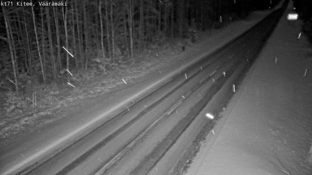 Kelikamerat Kuva Tie 71 Kitee, Väärämäki, Kitee, Pohjois-Karjala