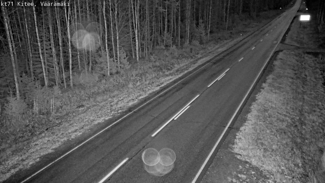 Kelikamerat Kuva Tie 71 Kitee, Väärämäki, Kitee, Pohjois-Karjala