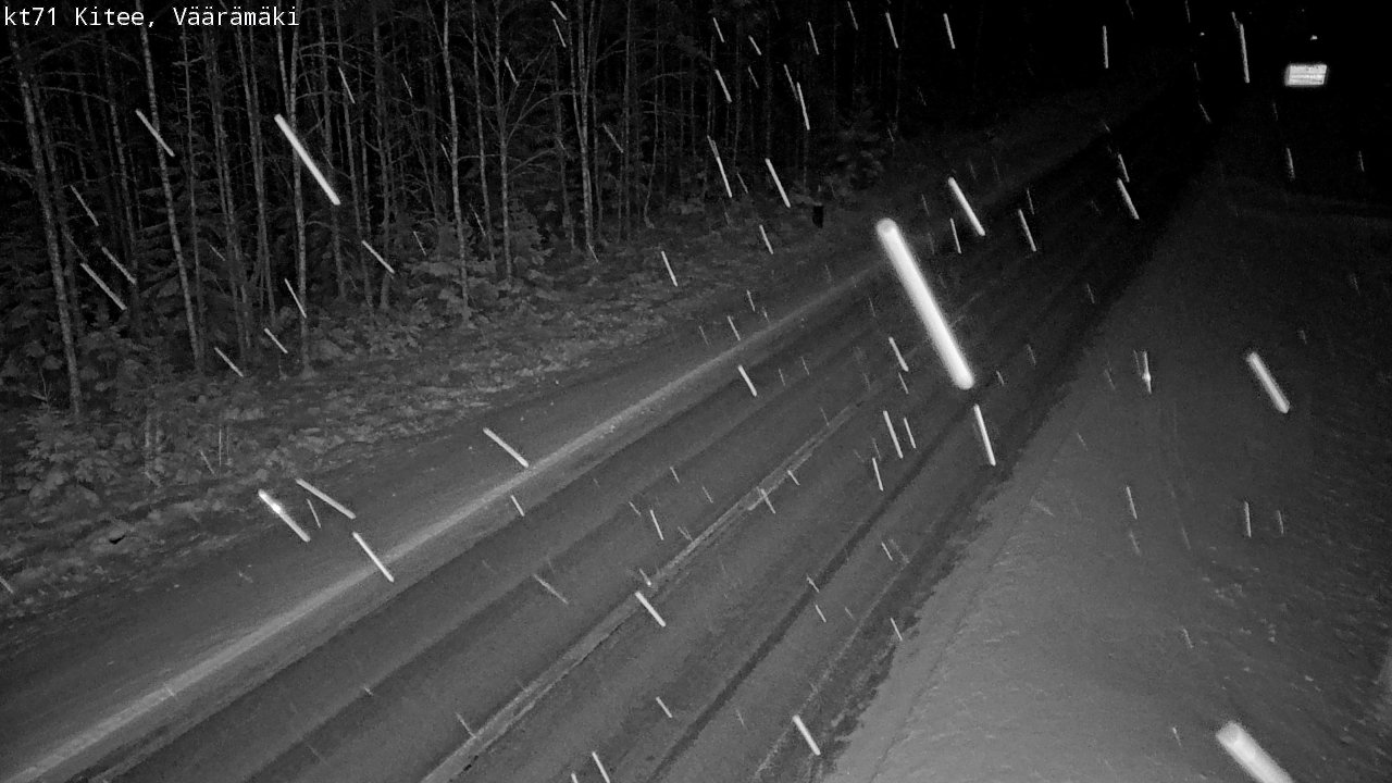 Kelikamerat Kuva Tie 71 Kitee, Väärämäki, Kitee, Pohjois-Karjala