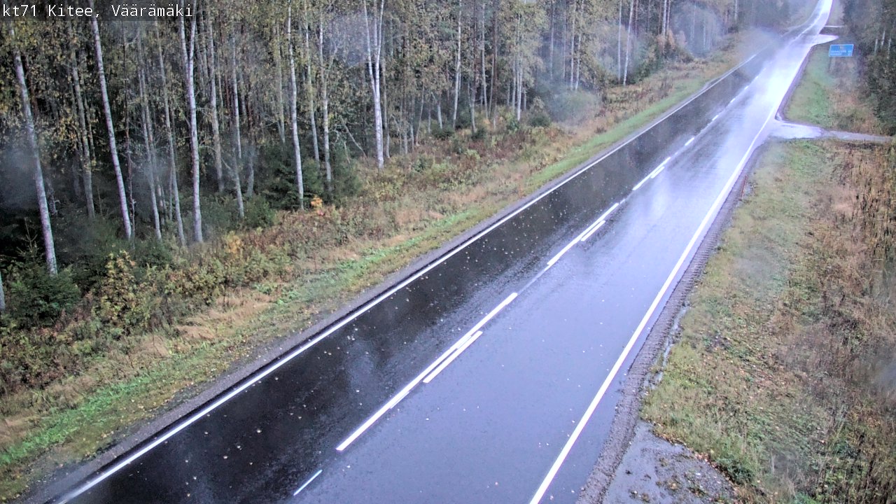 Kelikamerat Kuva Tie 71 Kitee, Väärämäki, Kitee, Pohjois-Karjala
