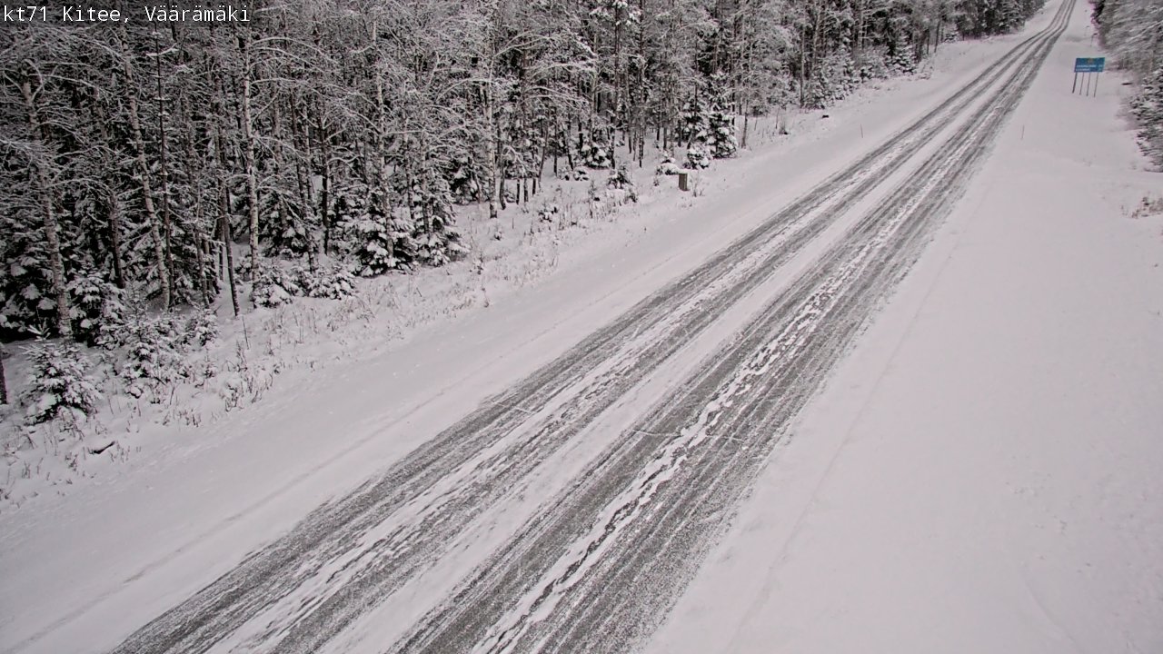 Kelikamerat Kuva Tie 71 Kitee, Väärämäki, Kitee, Pohjois-Karjala