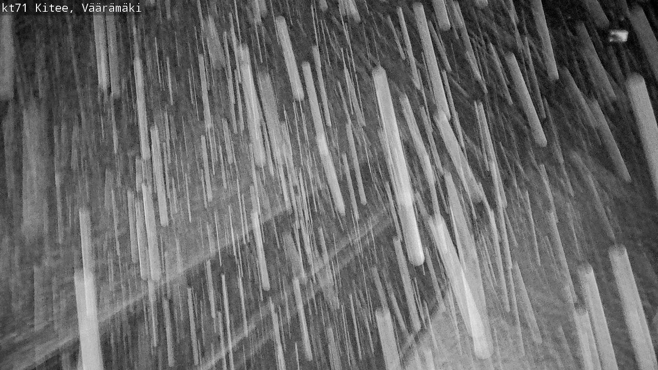Weather Camera Image Väg 71 Väärämäki, Kitee, Pohjois-Karjala