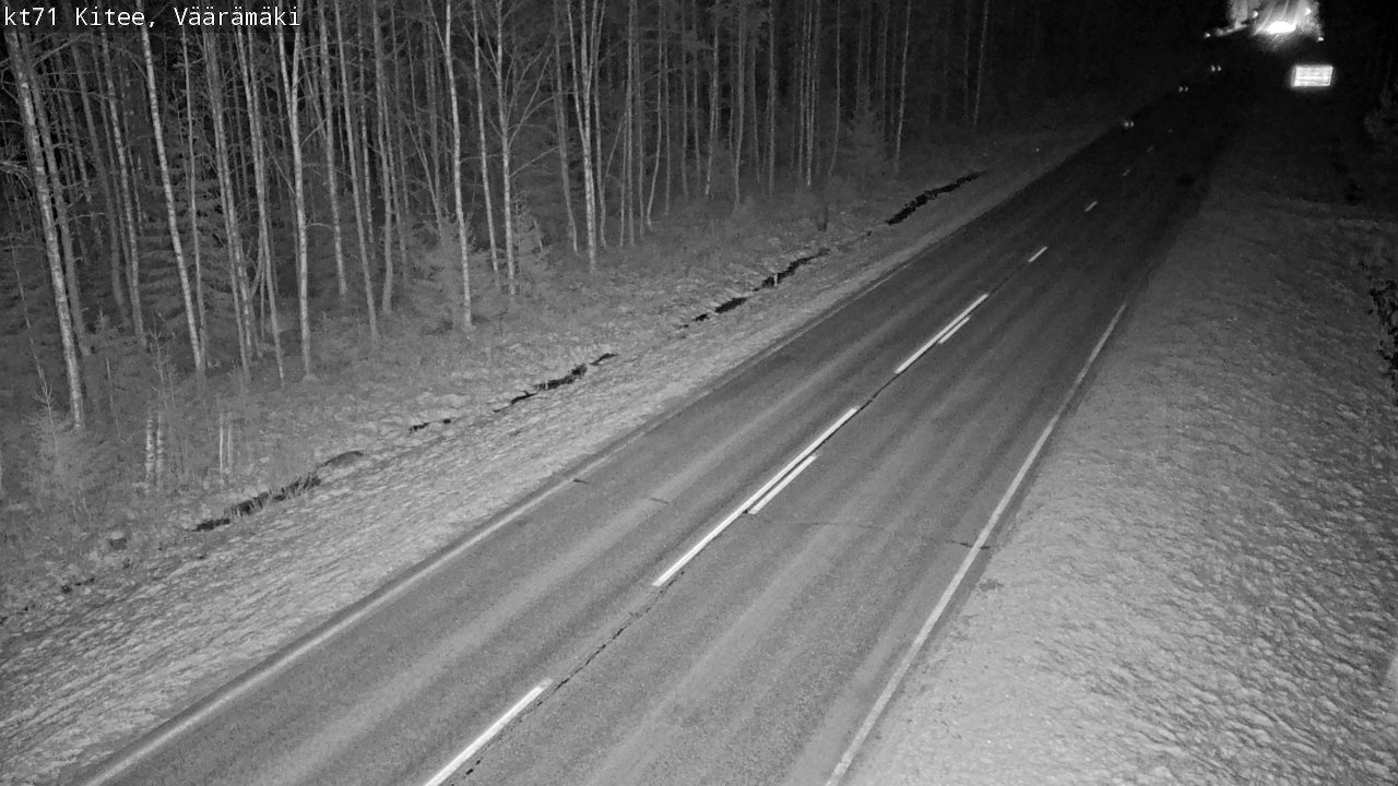 Kelikamerat Kuva Tie 71 Kitee, Väärämäki, Kitee, Pohjois-Karjala