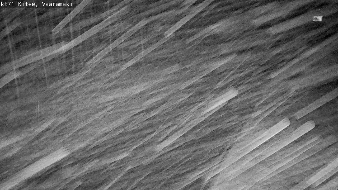 Weather Camera Image Väg 71 Väärämäki, Kitee, Pohjois-Karjala