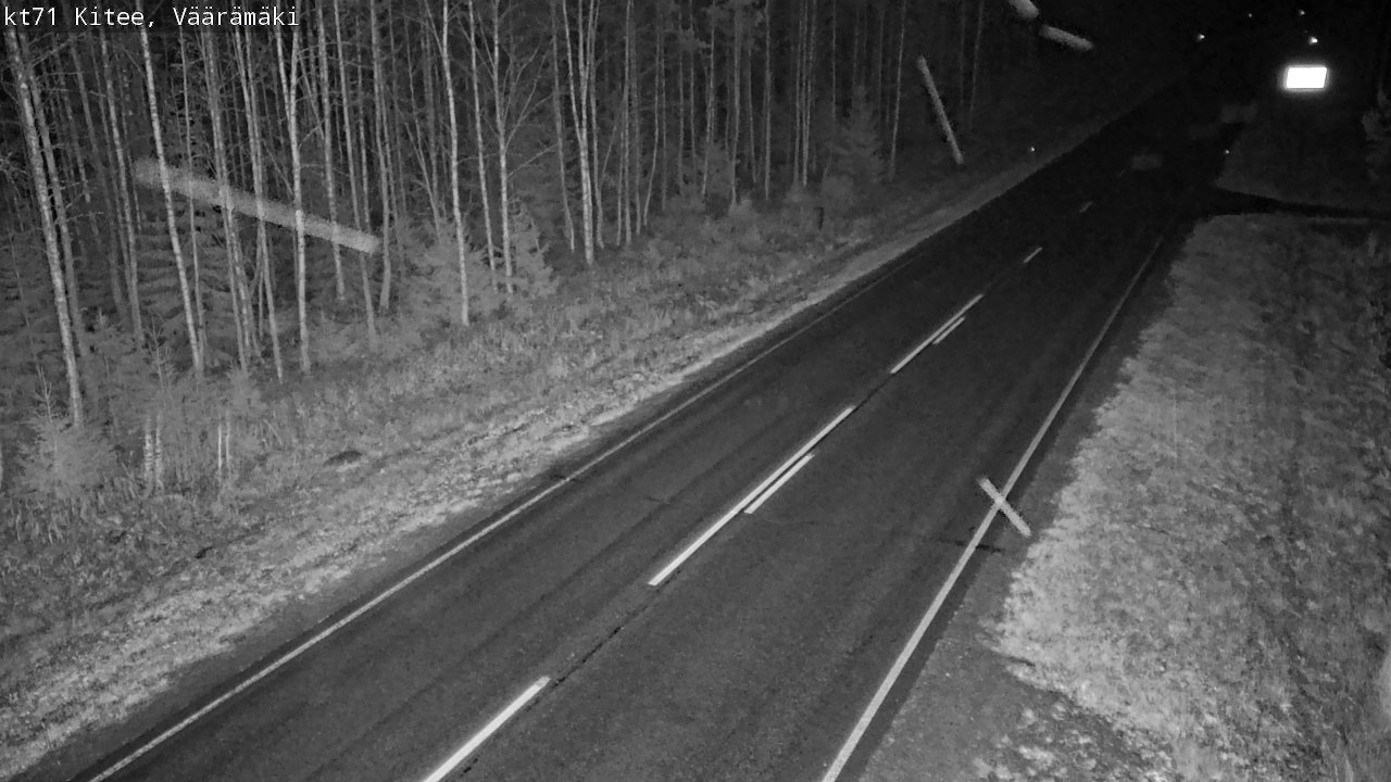 Kelikamerat Kuva Tie 71 Kitee, Väärämäki, Kitee, Pohjois-Karjala