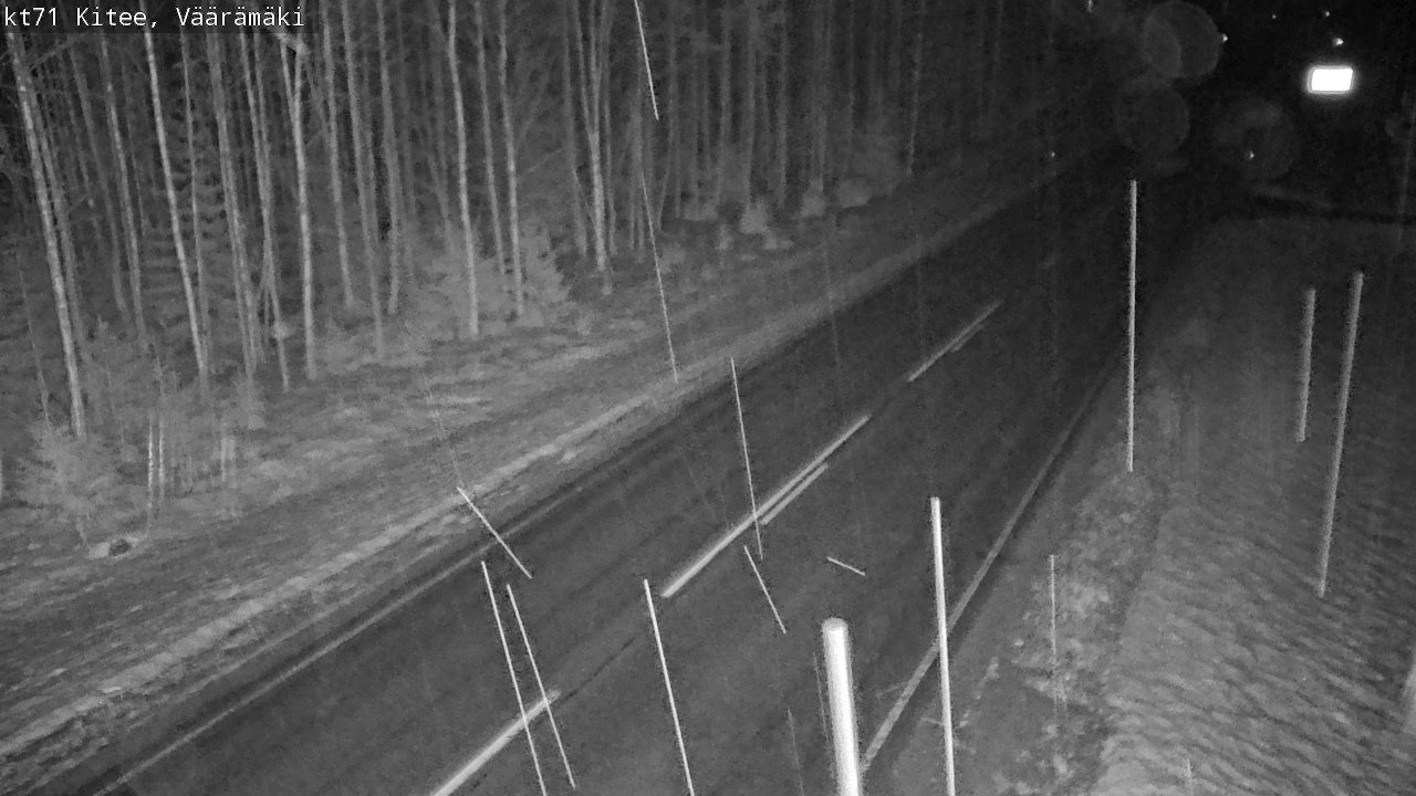 Kelikamerat Kuva Tie 71 Kitee, Väärämäki, Kitee, Pohjois-Karjala