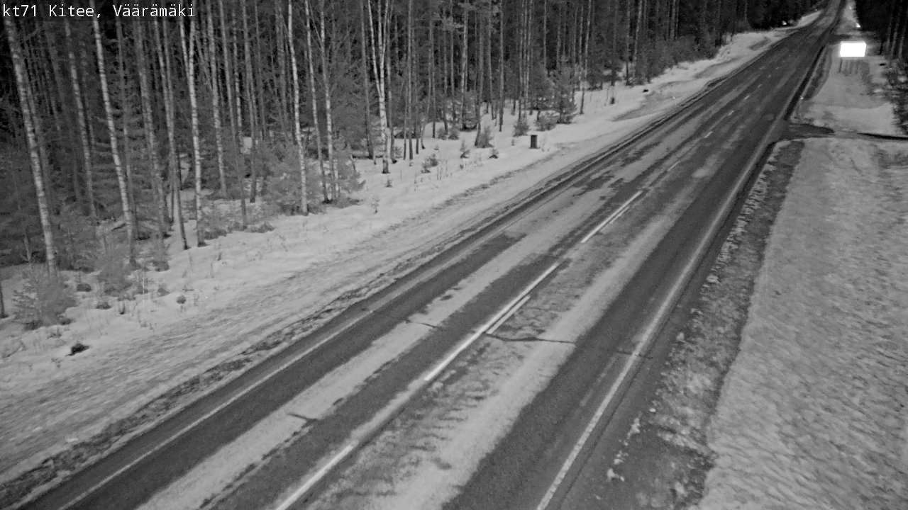 Kelikamerat Kuva Tie 71 Kitee, Väärämäki, Kitee, Pohjois-Karjala