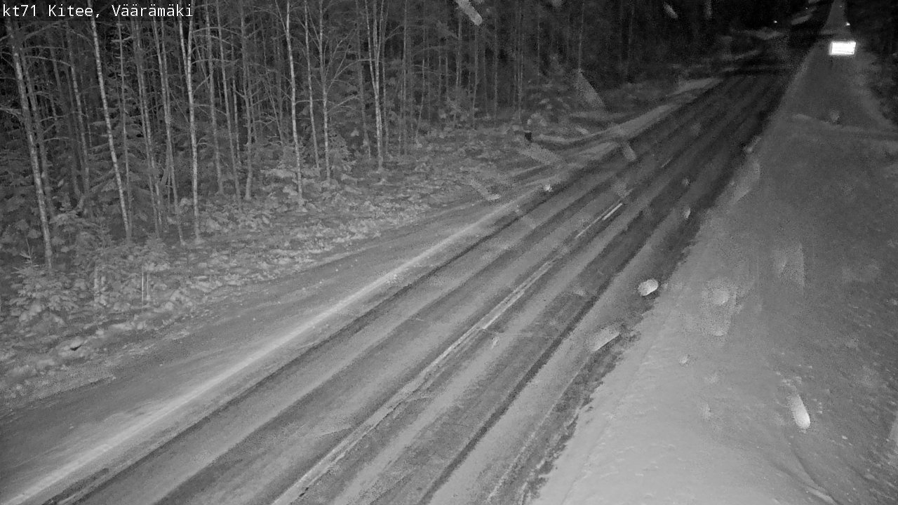 Kelikamerat Kuva Tie 71 Kitee, Väärämäki, Kitee, Pohjois-Karjala