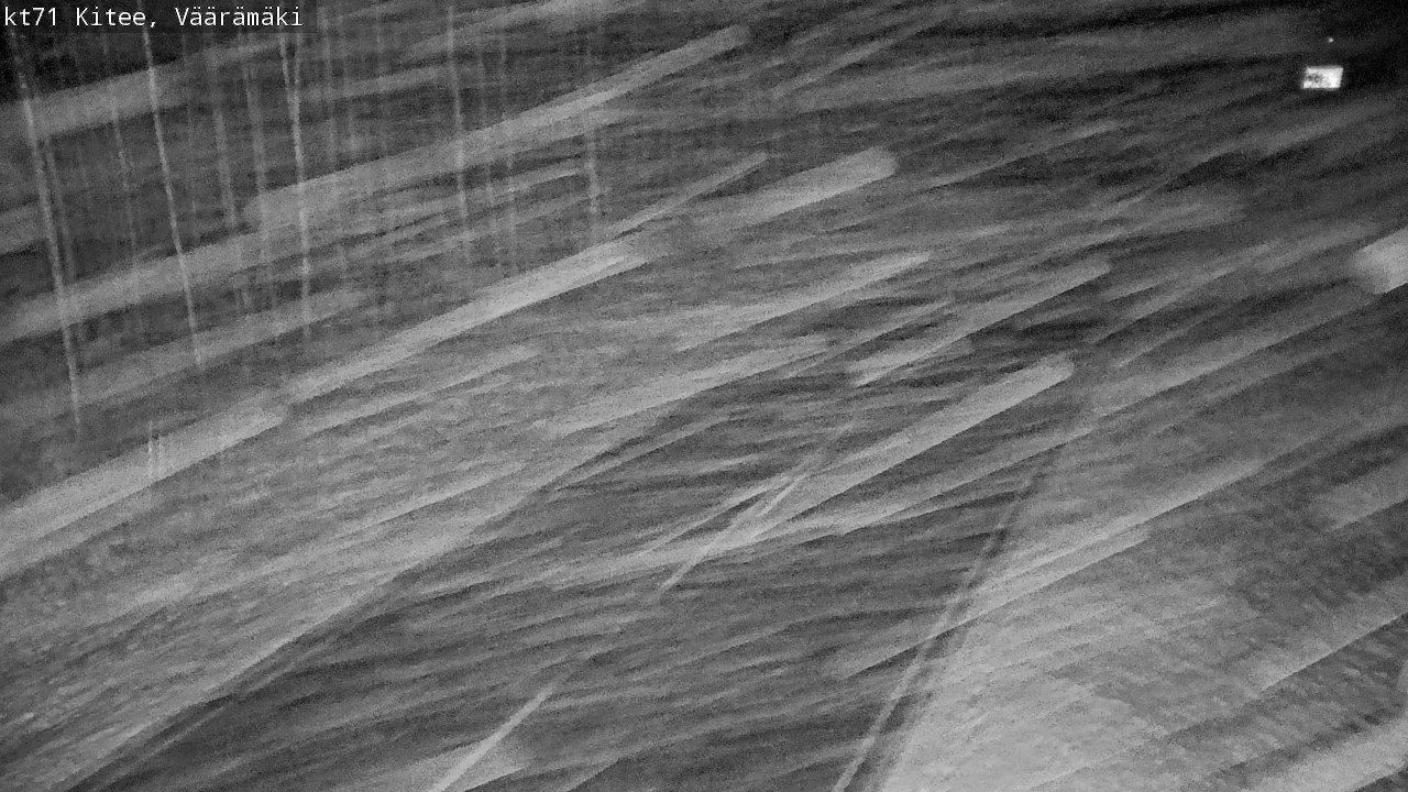 Weather Camera Image Väg 71 Väärämäki, Kitee, Pohjois-Karjala