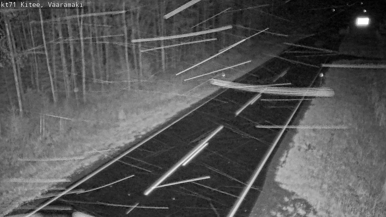 Kelikamerat Kuva Tie 71 Kitee, Väärämäki, Kitee, Pohjois-Karjala