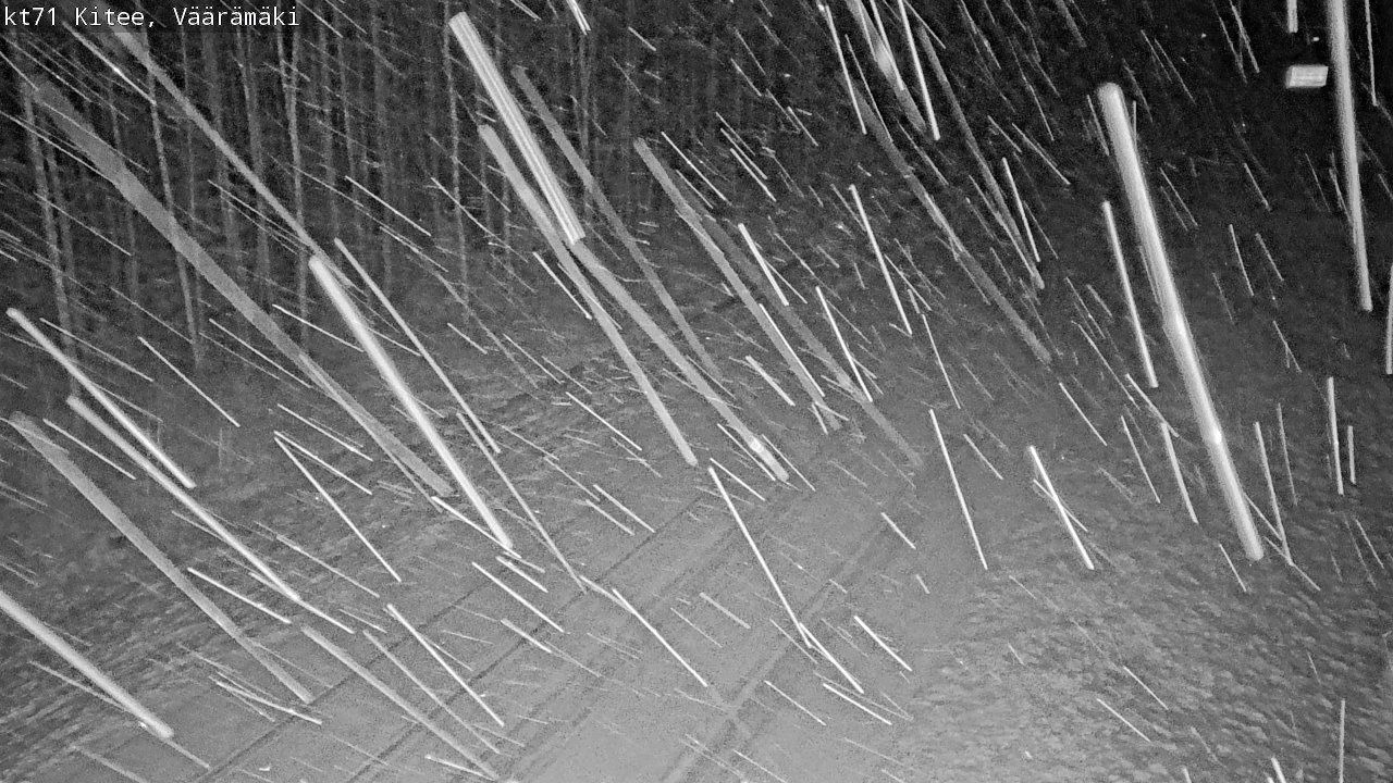 Kelikamerat Kuva Tie 71 Kitee, Väärämäki, Kitee, Pohjois-Karjala