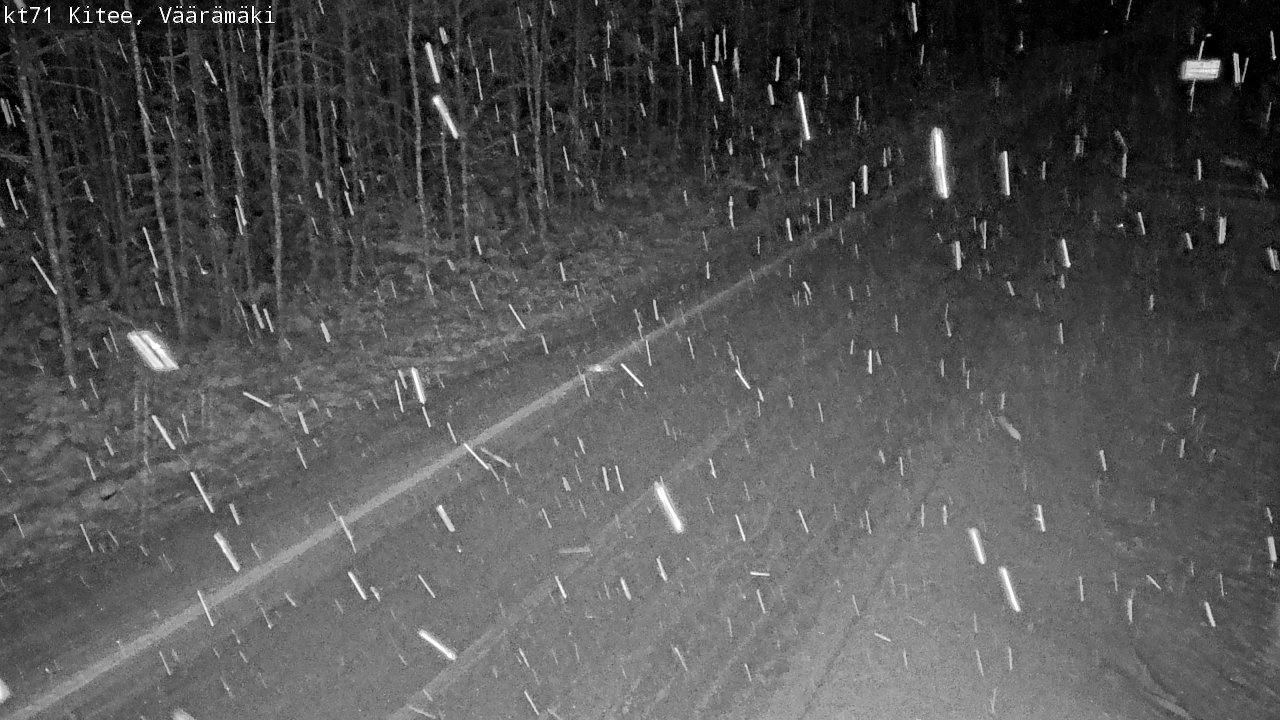 Kelikamerat Kuva Tie 71 Kitee, Väärämäki, Kitee, Pohjois-Karjala