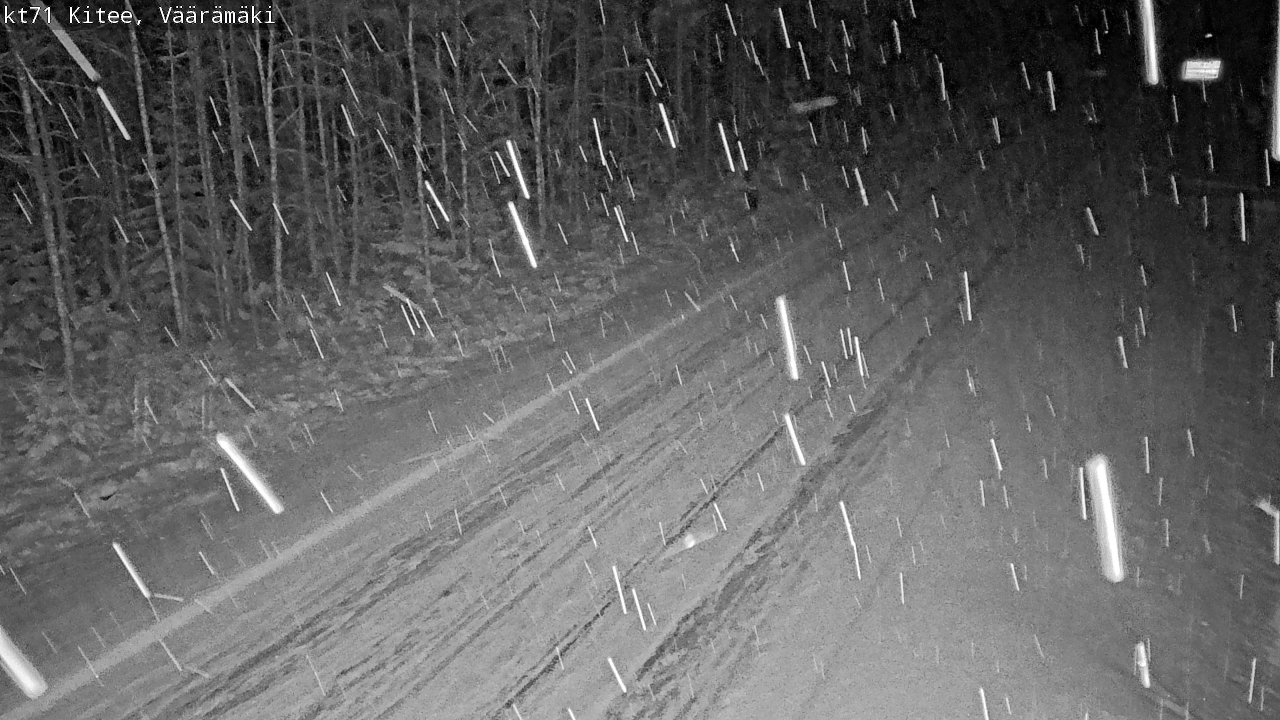 Kelikamerat Kuva Tie 71 Kitee, Väärämäki, Kitee, Pohjois-Karjala