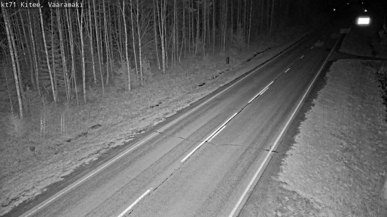 Kelikamerat Kuva Tie 71 Kitee, Väärämäki, Kitee, Pohjois-Karjala