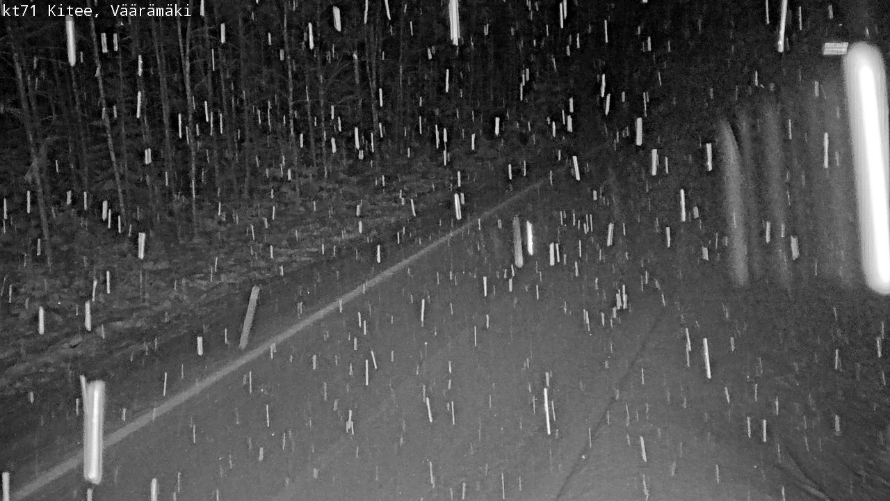 Kelikamerat Kuva Tie 71 Kitee, Väärämäki, Kitee, Pohjois-Karjala