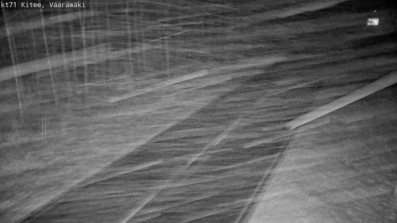 Weather Camera Image Väg 71 Väärämäki, Kitee, Pohjois-Karjala