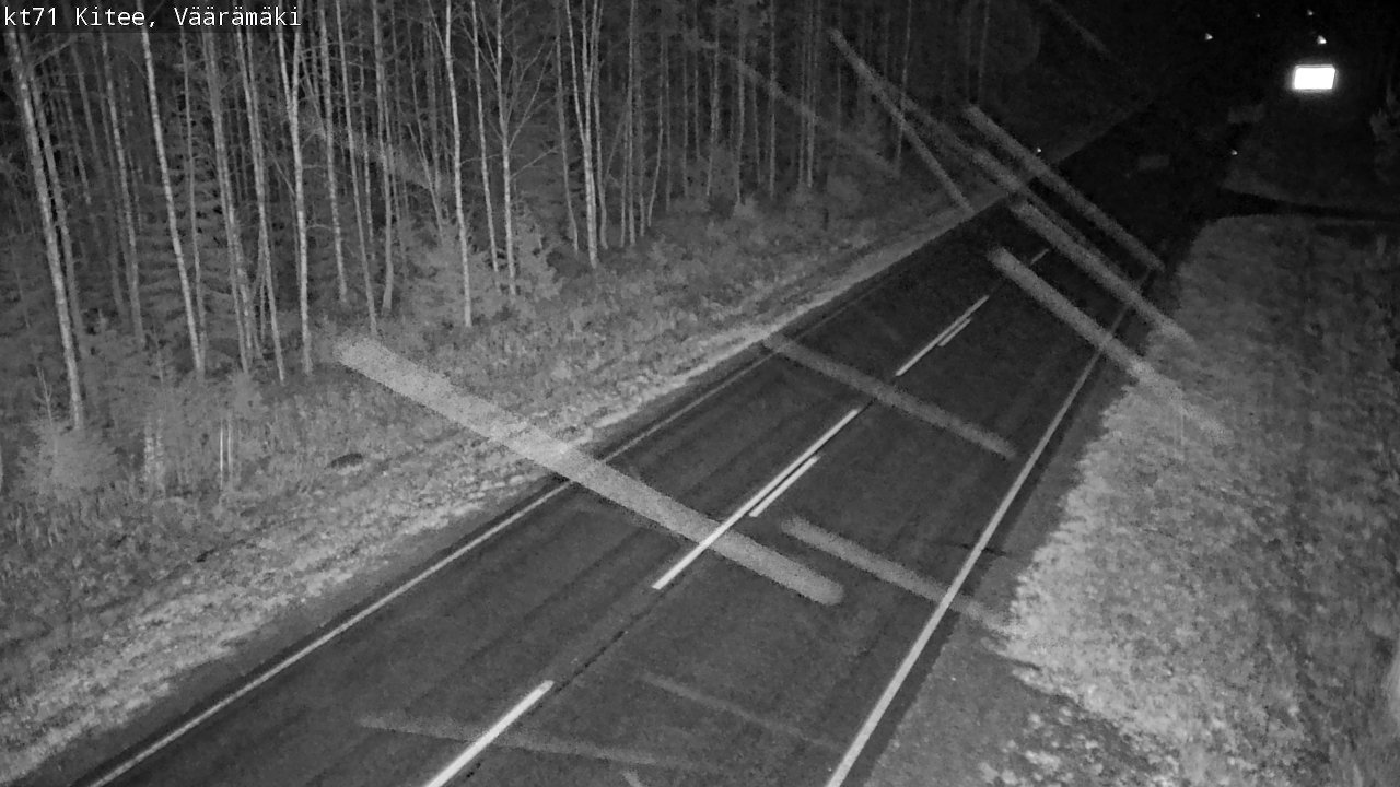 Kelikamerat Kuva Tie 71 Kitee, Väärämäki, Kitee, Pohjois-Karjala