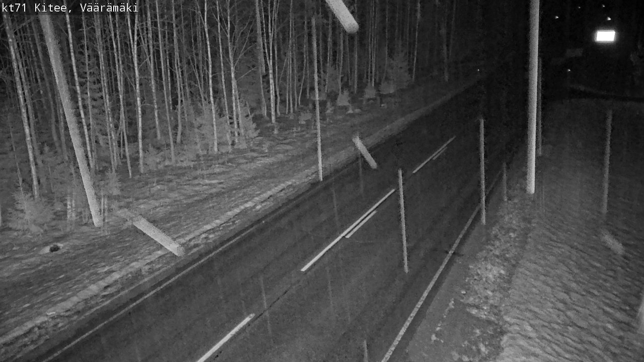 Kelikamerat Kuva Tie 71 Kitee, Väärämäki, Kitee, Pohjois-Karjala