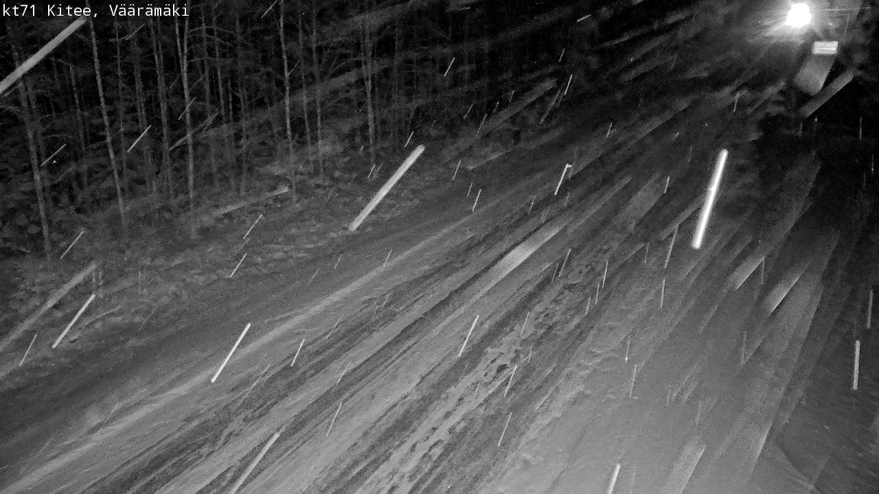 Kelikamerat Kuva Tie 71 Kitee, Väärämäki, Kitee, Pohjois-Karjala