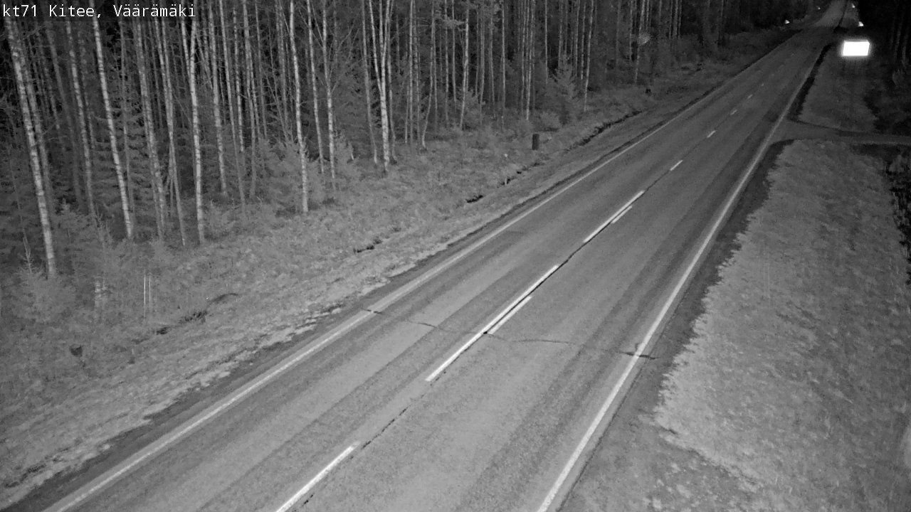 Kelikamerat Kuva Tie 71 Kitee, Väärämäki, Kitee, Pohjois-Karjala