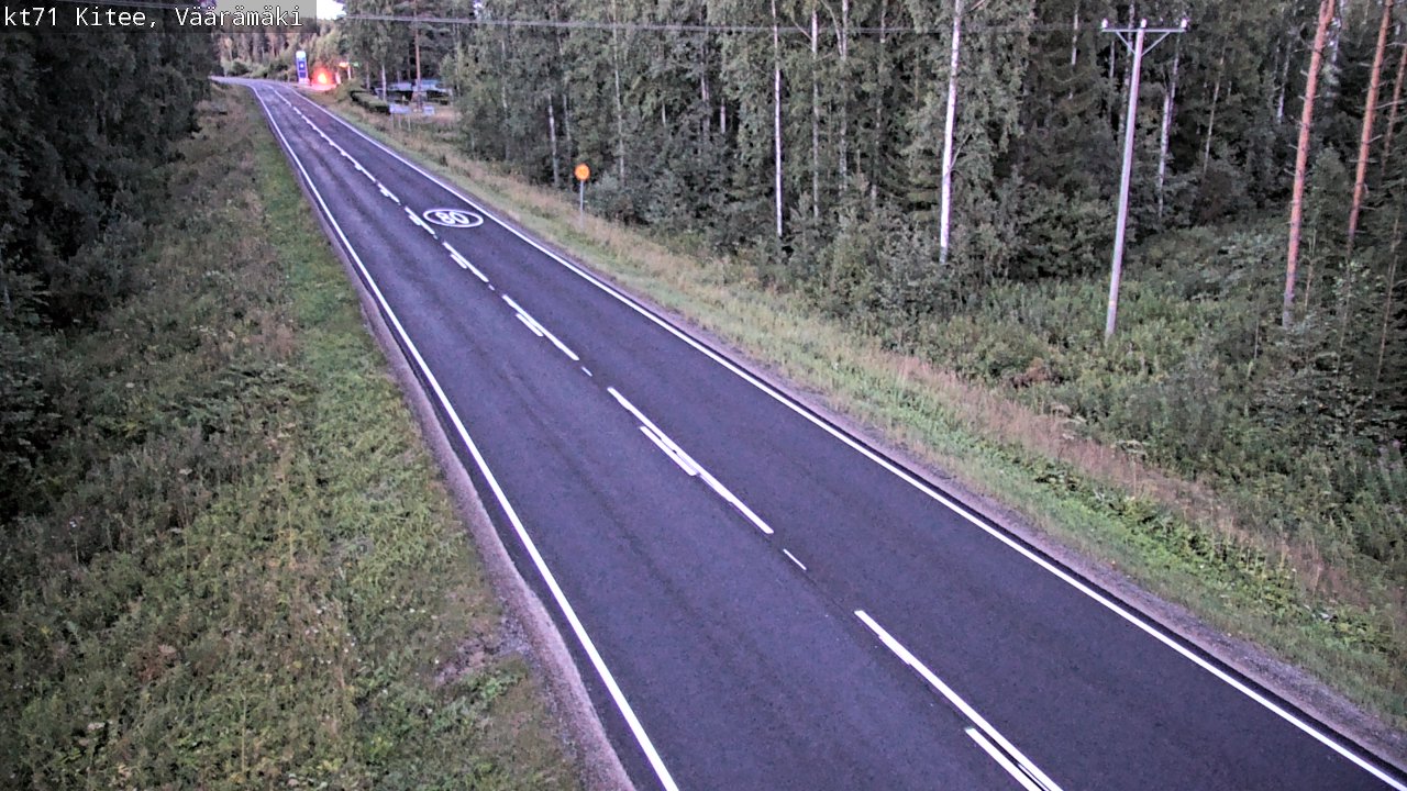 Kelikamerat Kuva Tie 71 Kitee, Väärämäki, Kitee, Pohjois-Karjala
