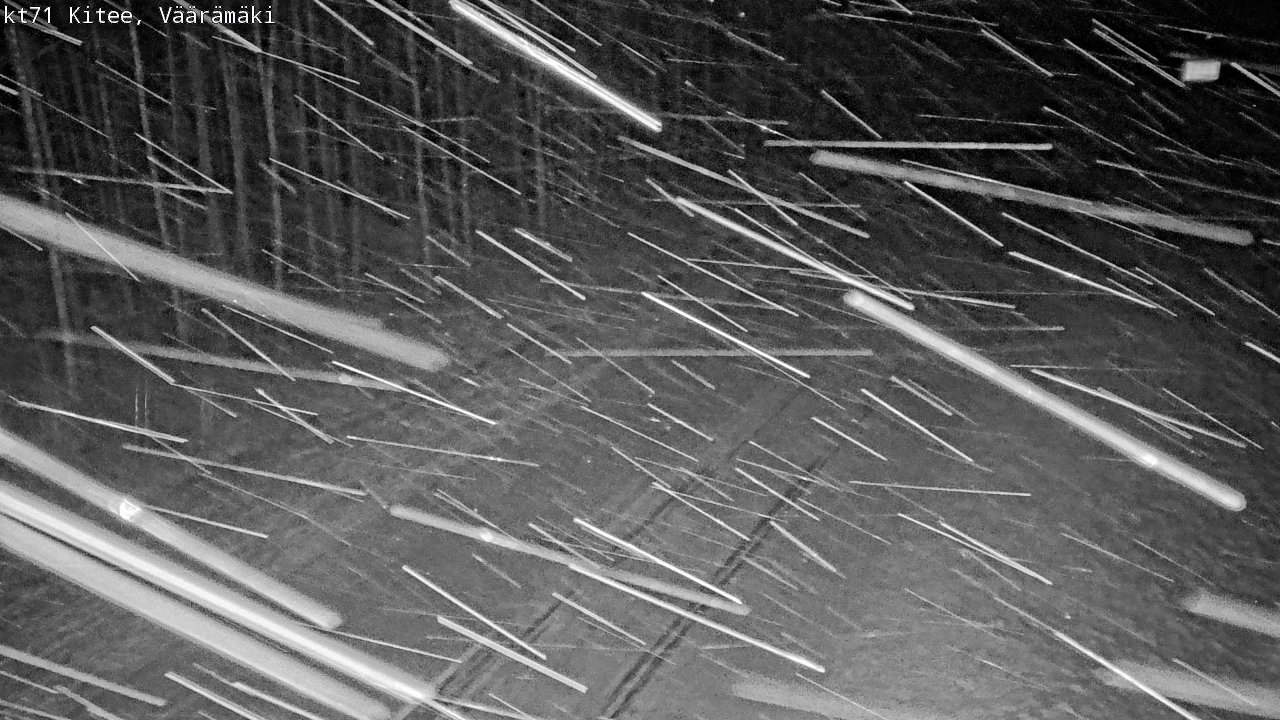 Kelikamerat Kuva Tie 71 Kitee, Väärämäki, Kitee, Pohjois-Karjala