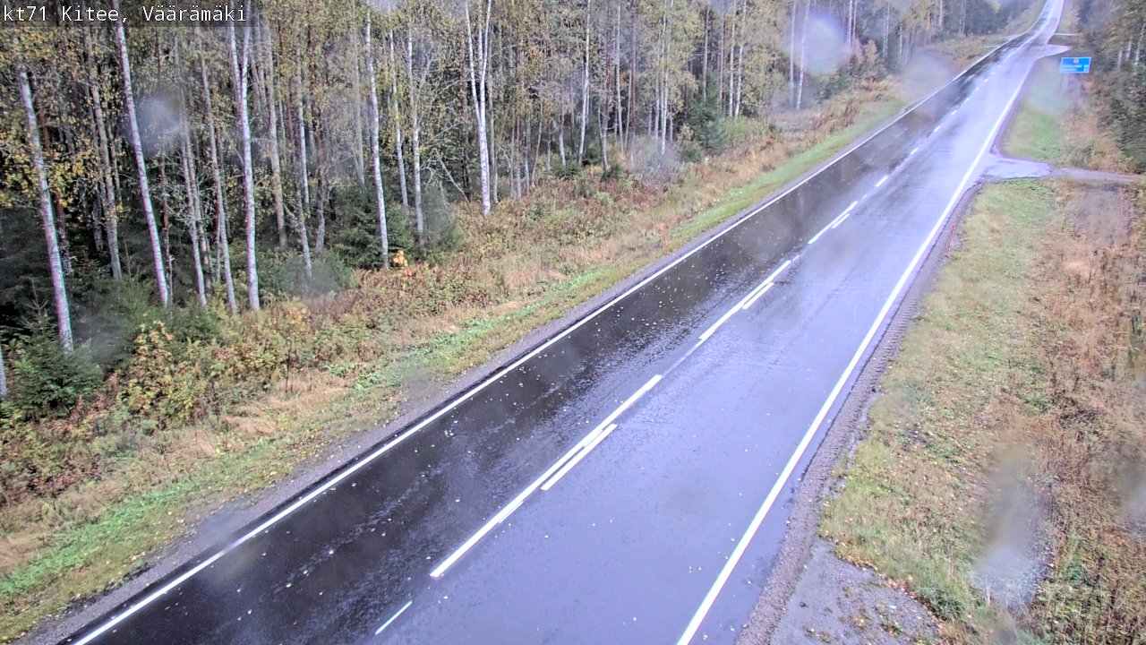 Kelikamerat Kuva Tie 71 Kitee, Väärämäki, Kitee, Pohjois-Karjala