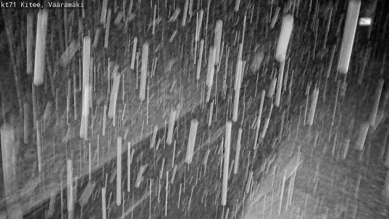 Weather Camera Image Väg 71 Väärämäki, Kitee, Pohjois-Karjala