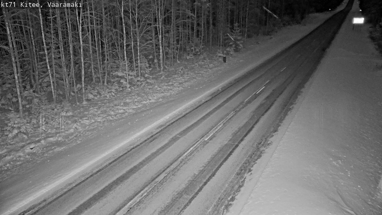 Kelikamerat Kuva Tie 71 Kitee, Väärämäki, Kitee, Pohjois-Karjala