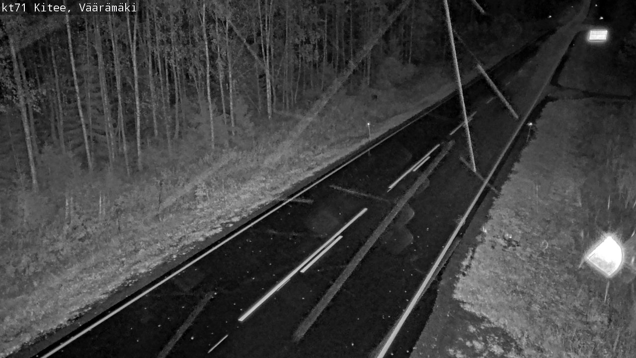 Kelikamerat Kuva Tie 71 Kitee, Väärämäki, Kitee, Pohjois-Karjala