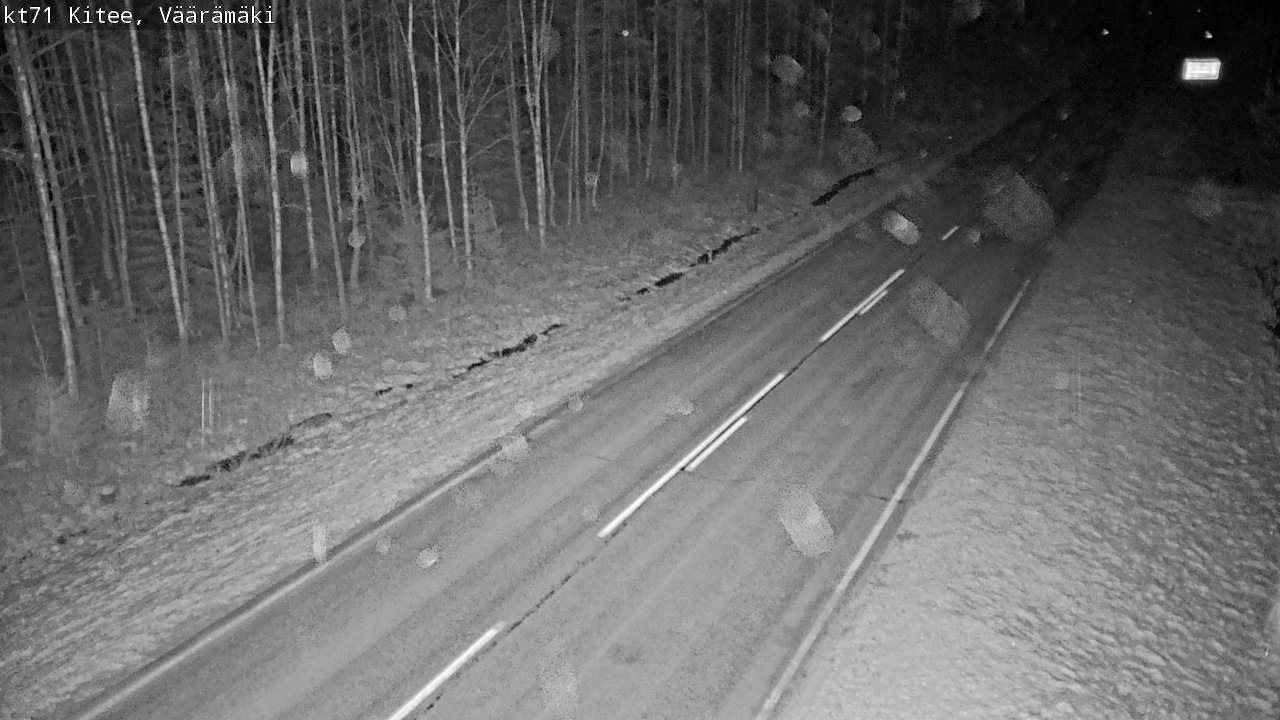 Kelikamerat Kuva Tie 71 Kitee, Väärämäki, Kitee, Pohjois-Karjala