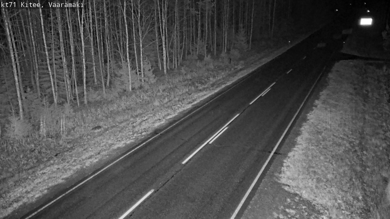 Kelikamerat Kuva Tie 71 Kitee, Väärämäki, Kitee, Pohjois-Karjala